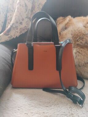 Colab Caramel and Black Purse